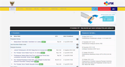 Desktop Screenshot of lpse.bekasikab.go.id